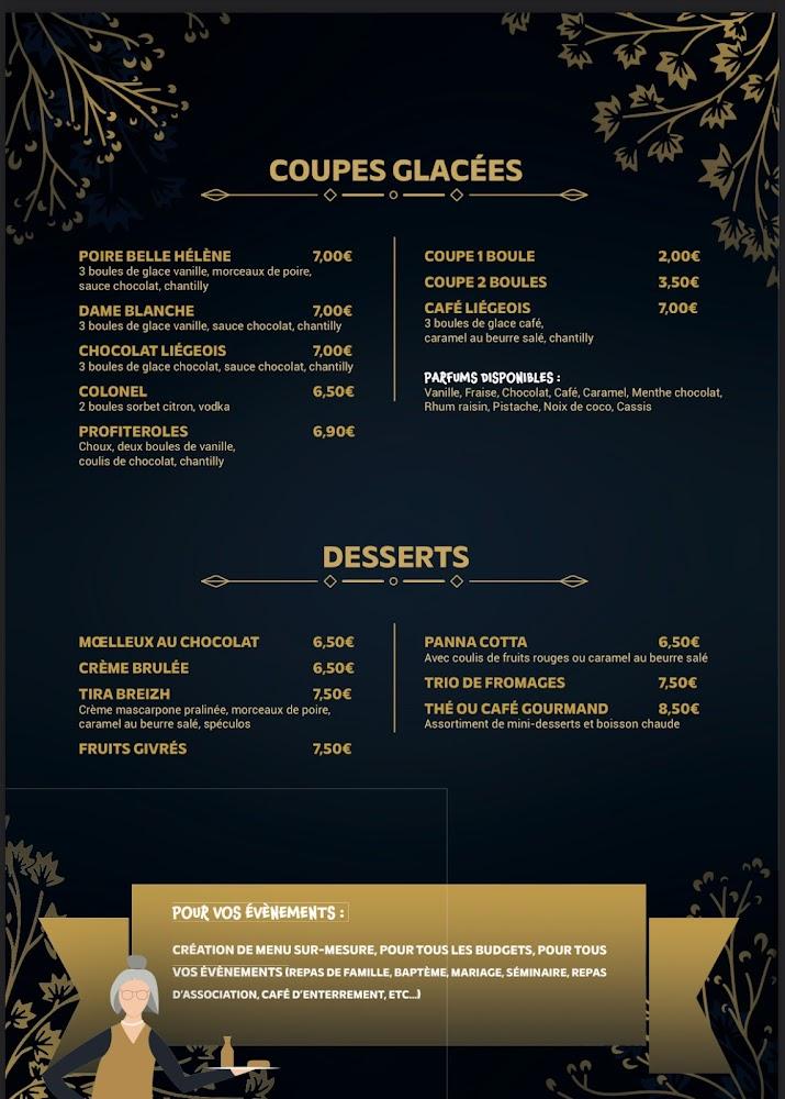 La table d’Yvonne - Menu Image 4